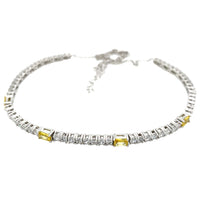 Tennis choker 2.5 Baguette 1