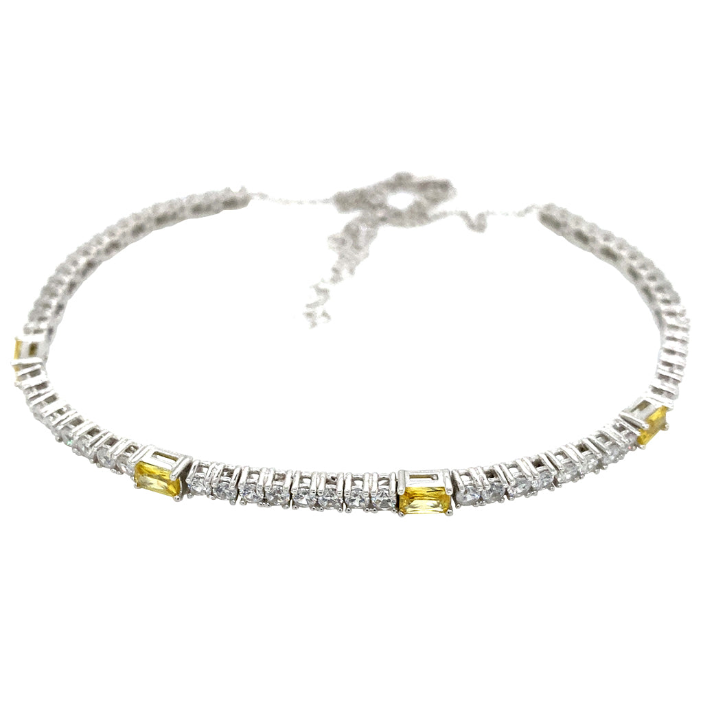 Tennis choker 2.5 Baguette 1
