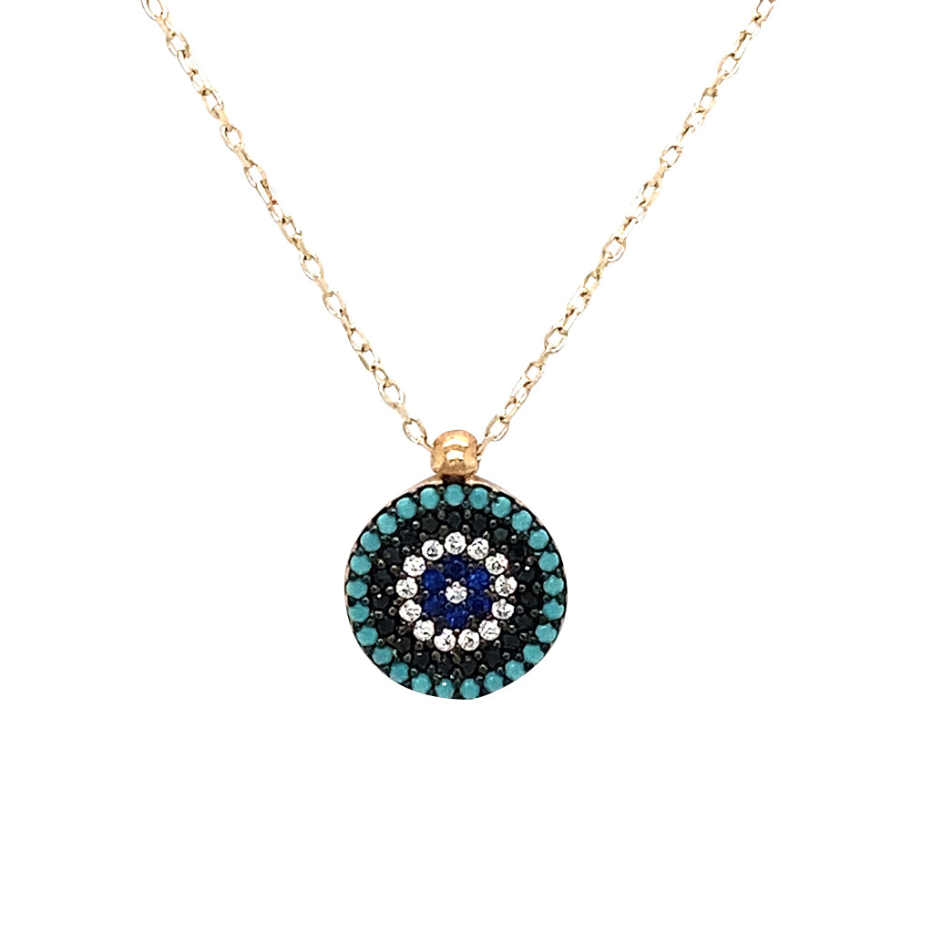 Turkish Eye Necklace 5N