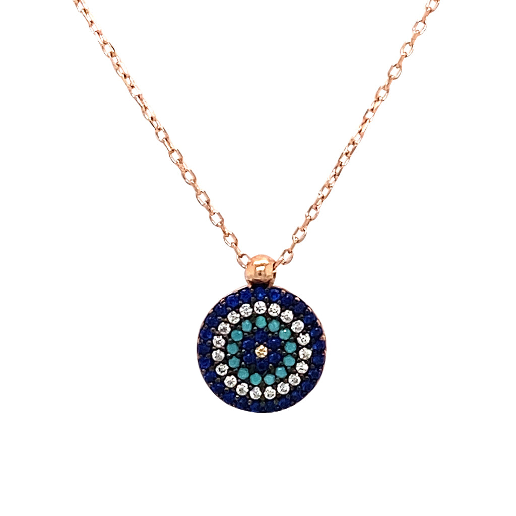 Turkish Eye Necklace 5N