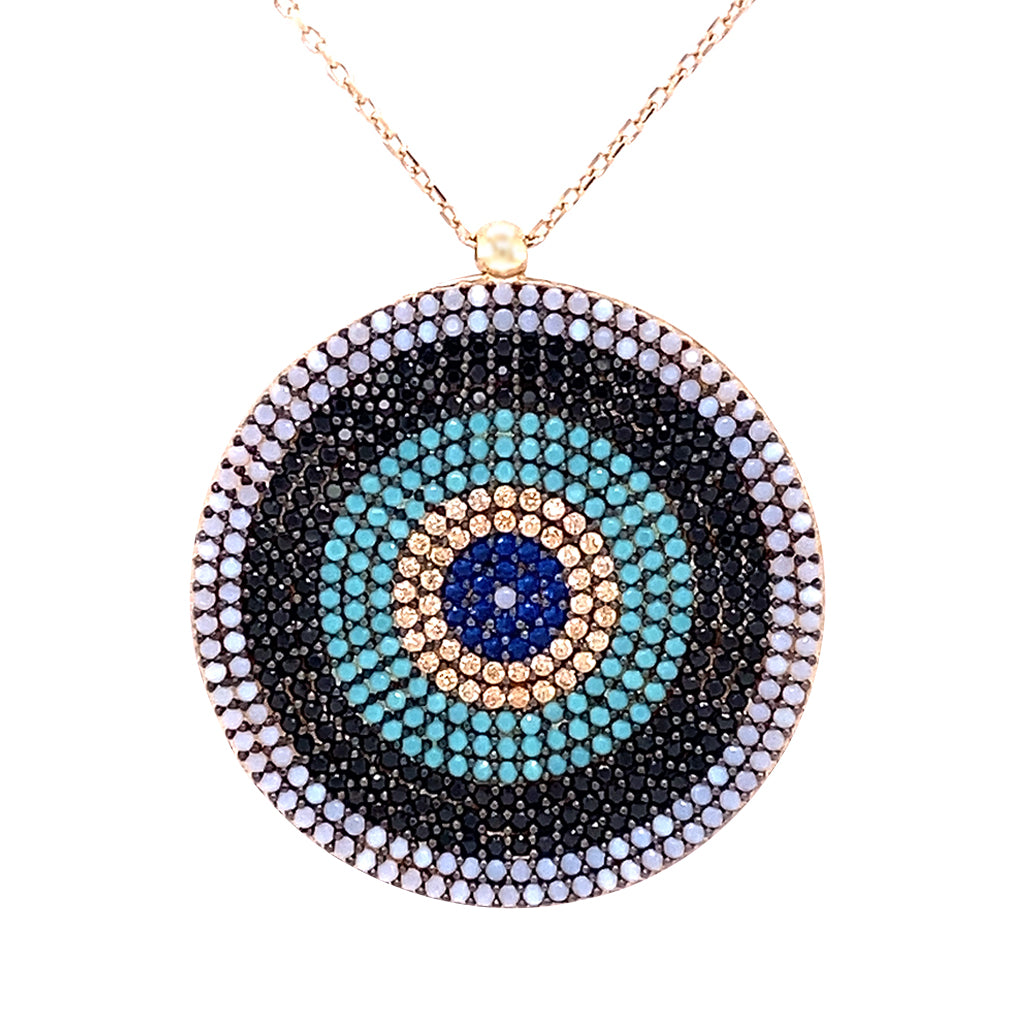 Turkish Eye Necklace 13N