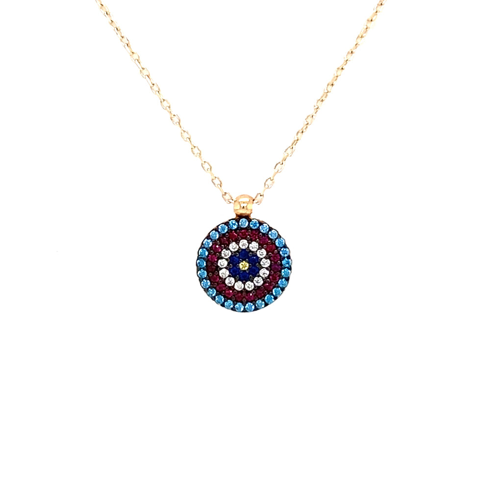 Turkish Eye Necklace 5N