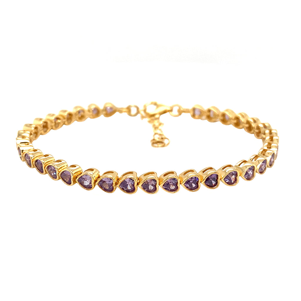 Pulsera Tenis Corazón