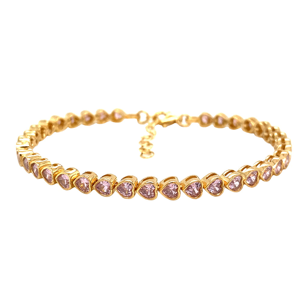Pulsera Tenis Corazón
