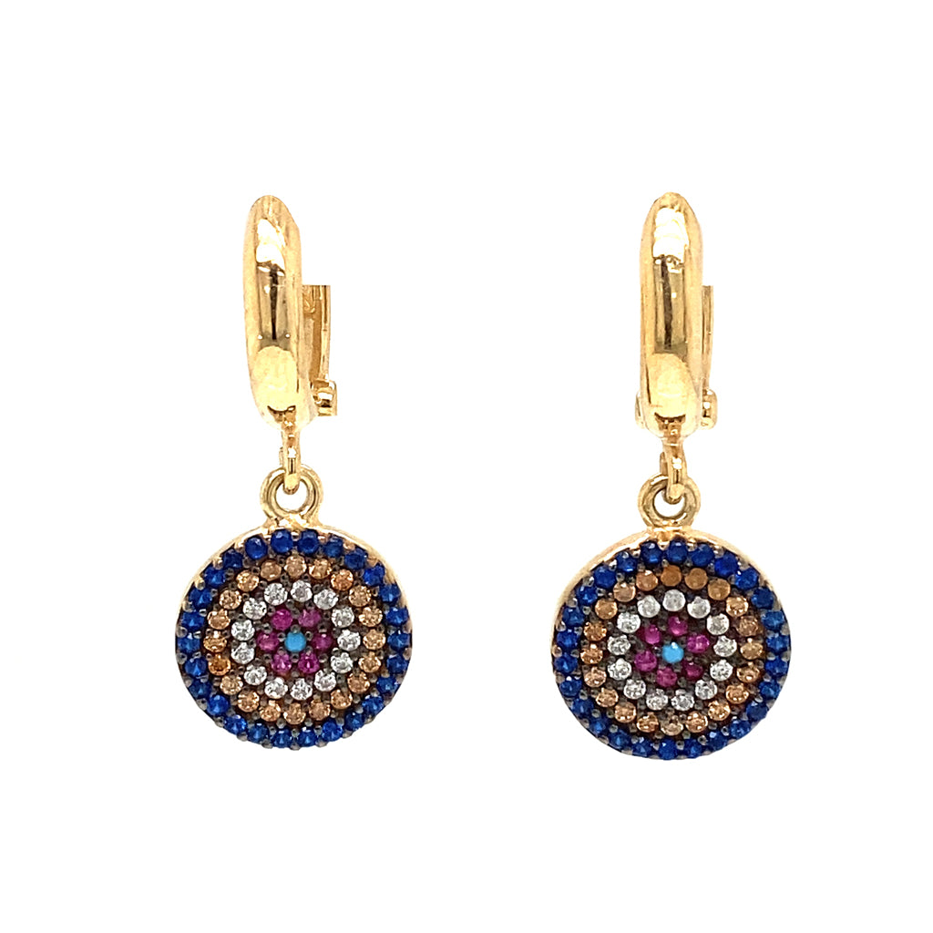 Aretes Ojo Turco 5C