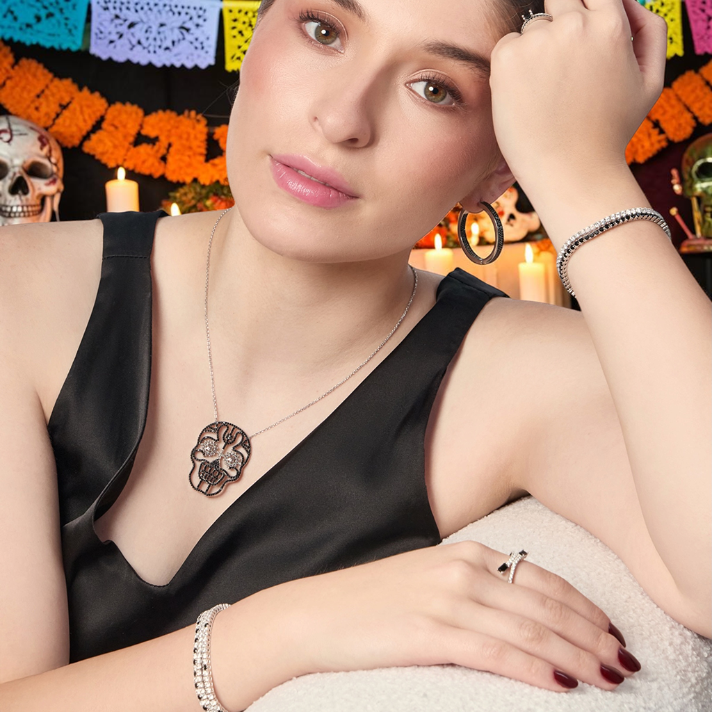 El significado de la Catrina y la calavera del día de muertos.
