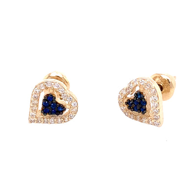 Aretes de corazones