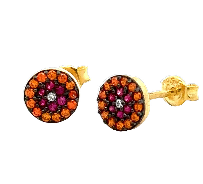 Turkish Eye Earrings 3N DO