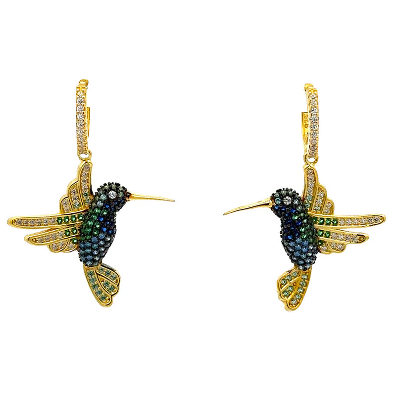 Aretes de Colibri