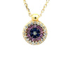 Turkish Eye Necklace 4N DO