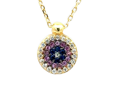 Turkish Eye Necklace 4N DO