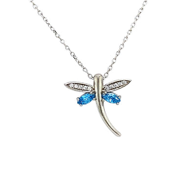 Marquis Dragonfly Necklace