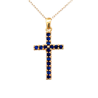 Collar cruz 8