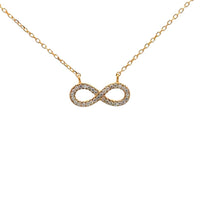 Classic infinity necklace