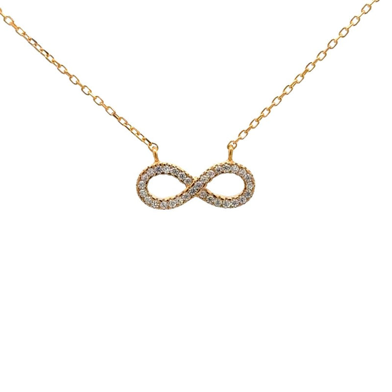 Classic infinity necklace