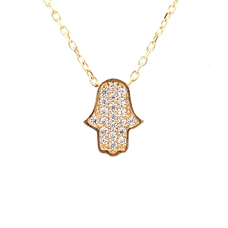 Mini Hamsa Necklace