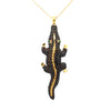 Crocodile necklace