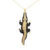 Crocodile necklace