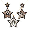 Set of radiant stars