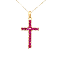 Collar cruz 8