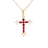 Anima Cross Necklace 