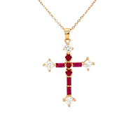 Anima Cross Necklace 