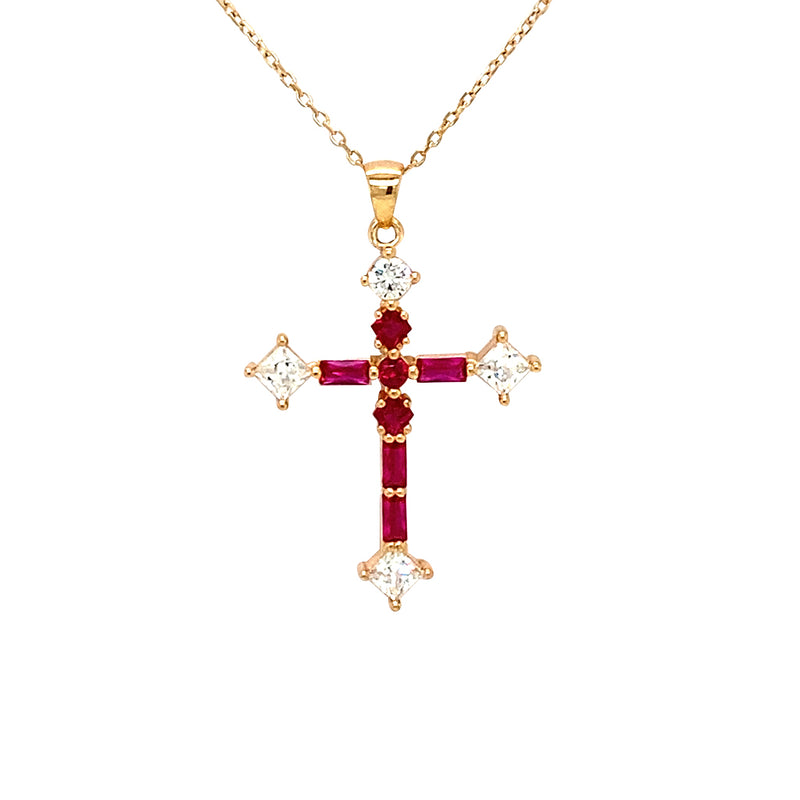 Anima Cross Necklace 