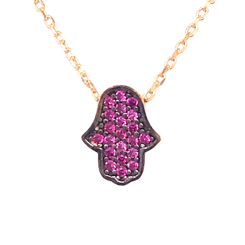 Mini Hamsa Necklace