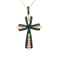 Roman Cross Necklace 