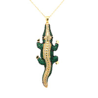 Crocodile necklace