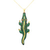 Crocodile necklace