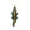 Crocodile necklace