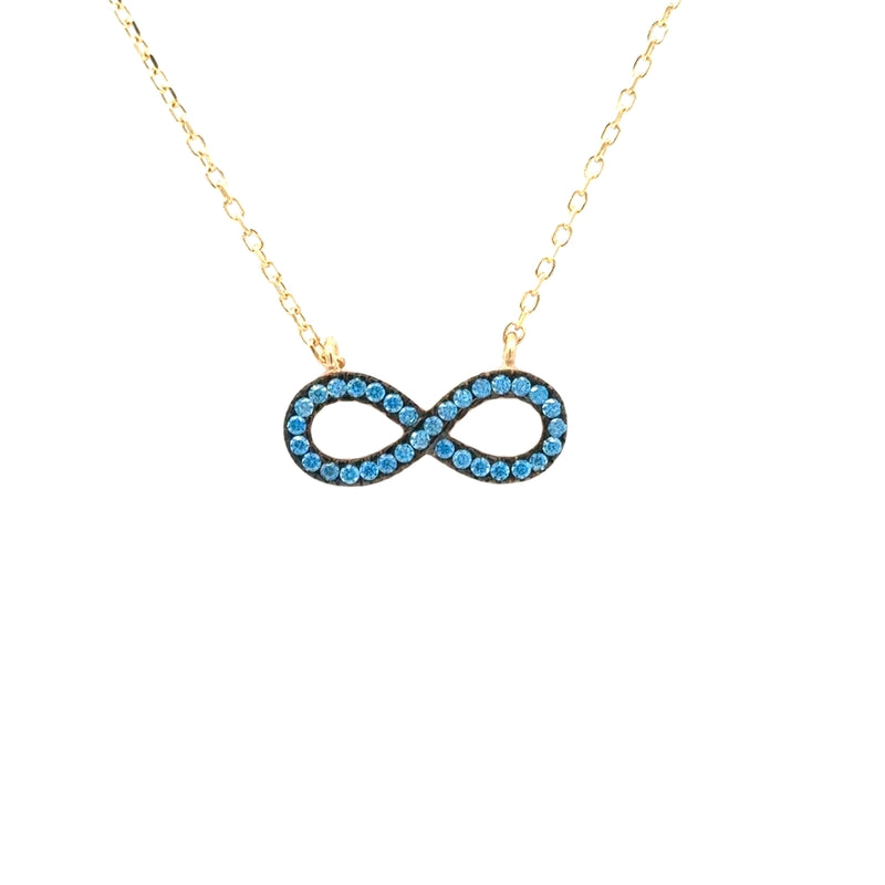 Classic infinity necklace