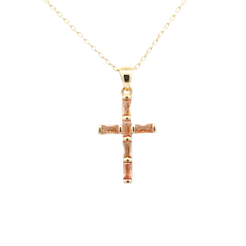Collar Cruz de Baguette DO