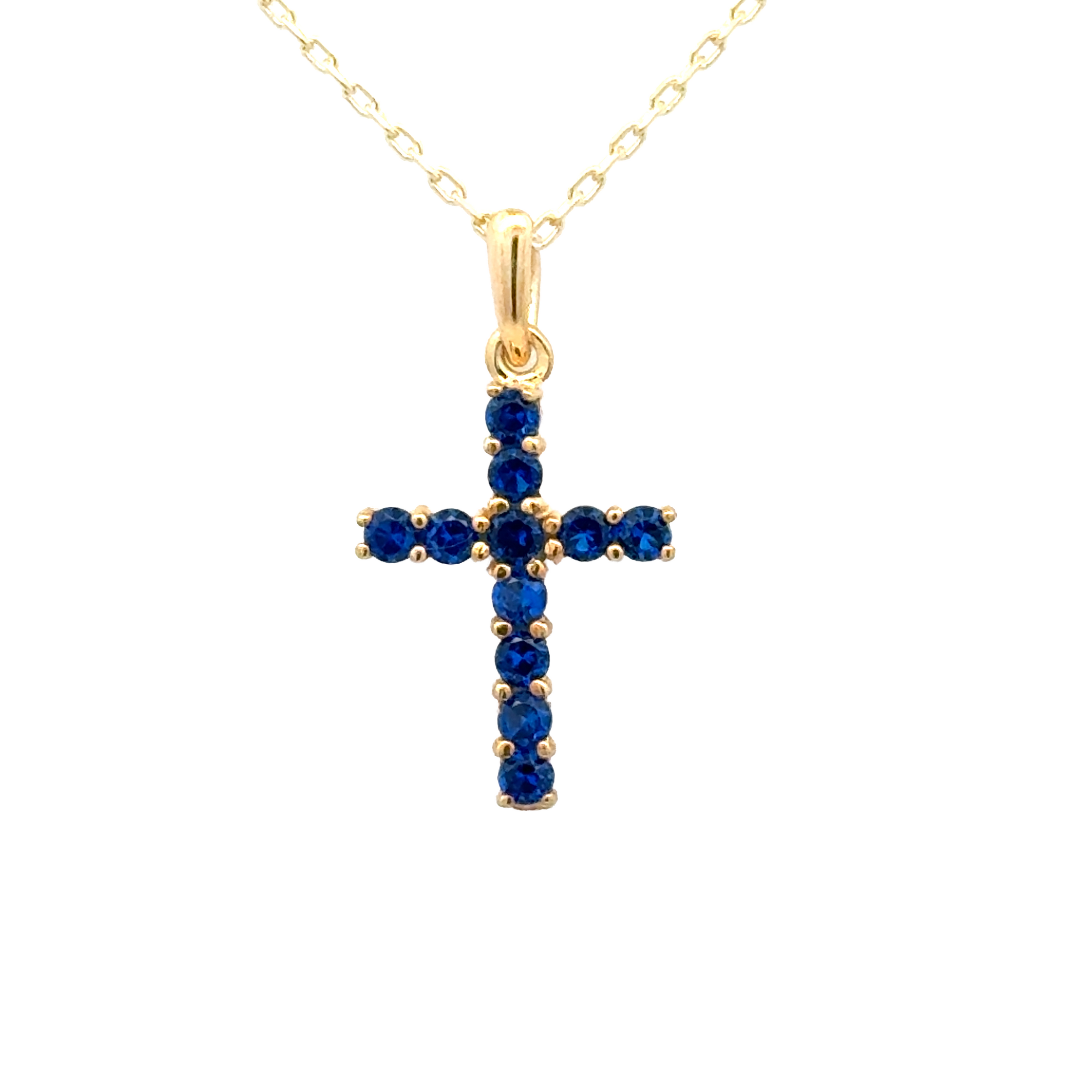 Collar cruz chica