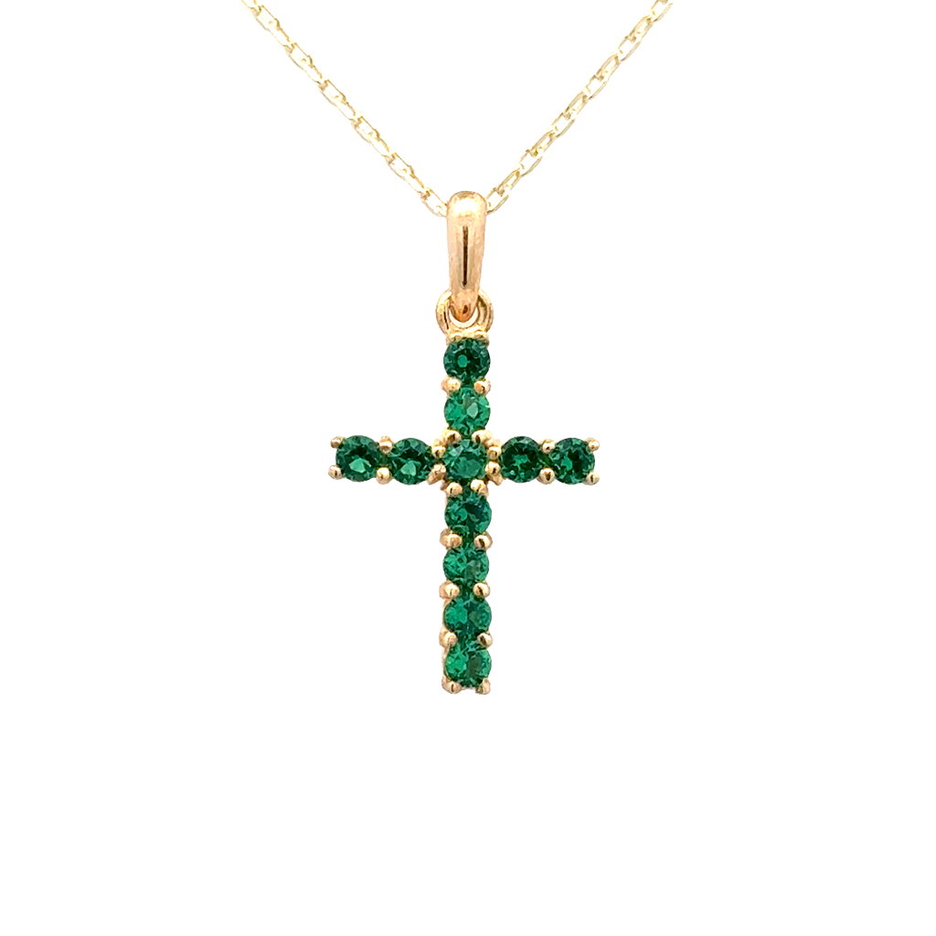 Collar cruz chica