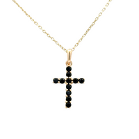 Collar cruz chica