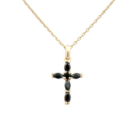 Collar cruz mini