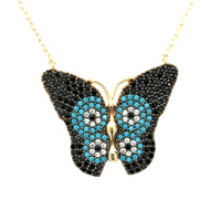 Collar Mariposa Monarca DO