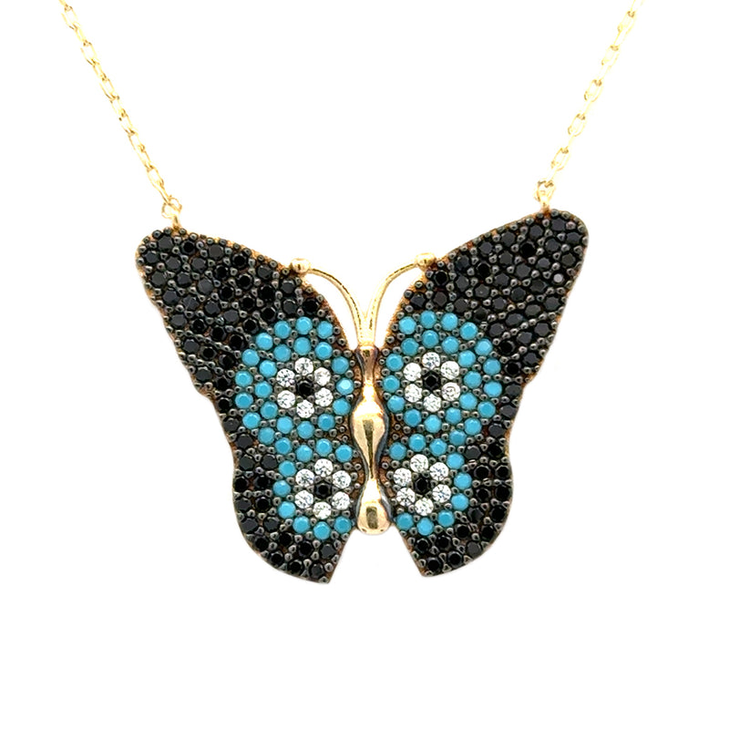 Collar Mariposa Monarca DO