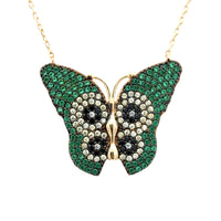 Collar Mariposa Monarca DO