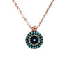 Turkish Eye Necklace 4N DR