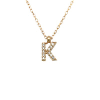 Letter necklace