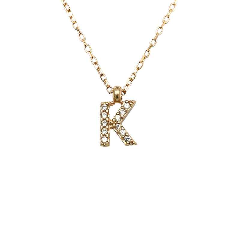 Letter necklace