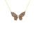 Monarch Butterfly Necklace M