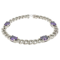 Istanbul Sparkly Oval G Bracelet