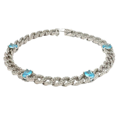 Istanbul Sparkly Oval Bracelet