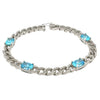 Istanbul Sparkly Oval G Bracelet