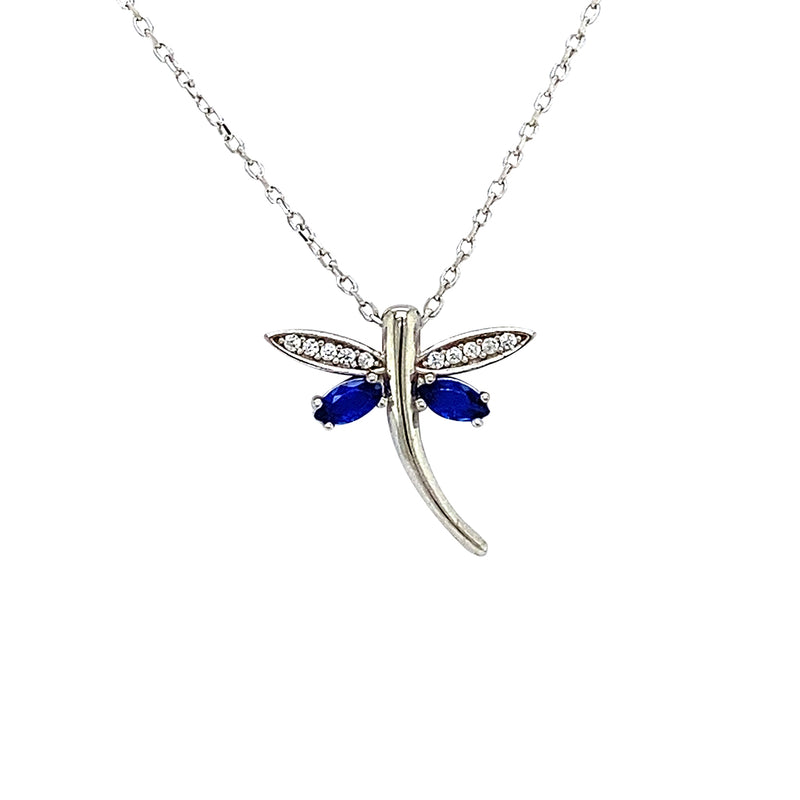 Marquis Dragonfly Necklace