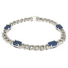 Istanbul Sparkly Oval G Bracelet